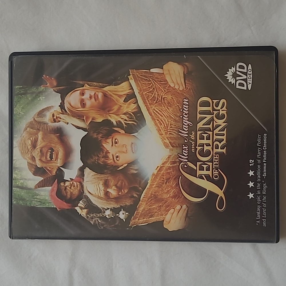 🍒2 for $12🍒 Max magician and the legend of the rings - DVD